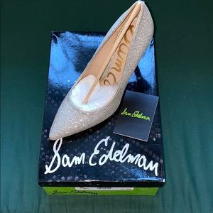 Sam Edelman Metallic Gold Pumps